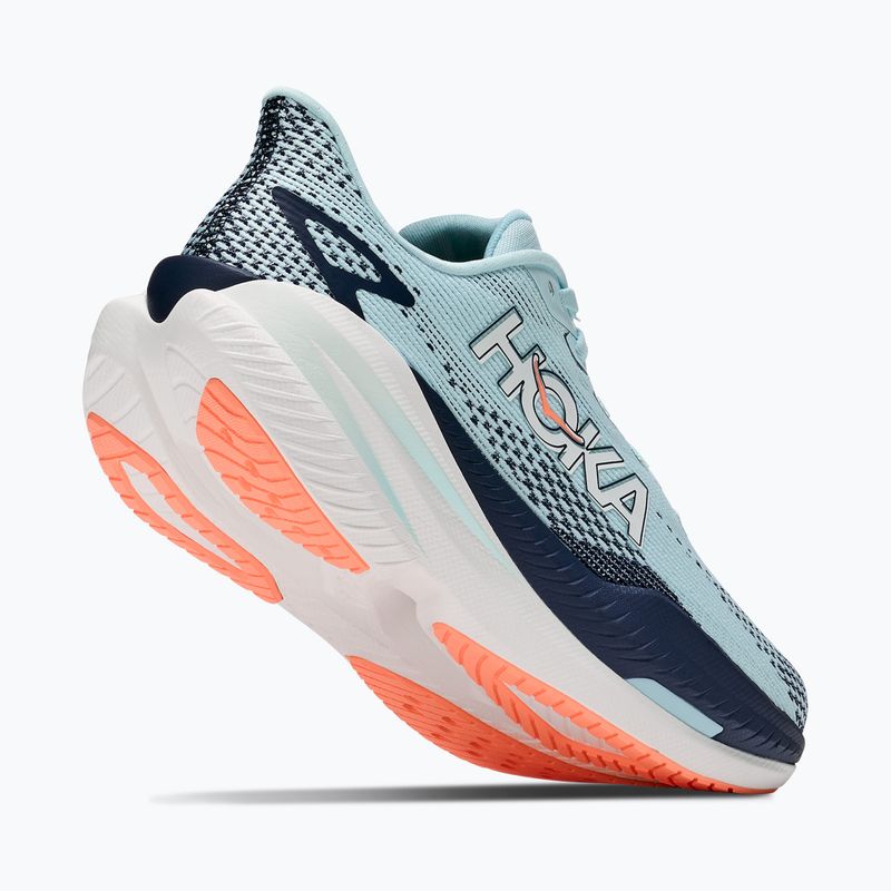 Dámske bežecké topánky HOKA Mach X 3 glimmering blue/varsity navy 5