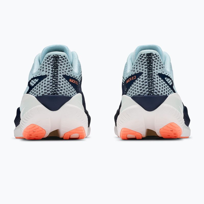 Dámske bežecké topánky HOKA Mach X 3 glimmering blue/varsity navy 6