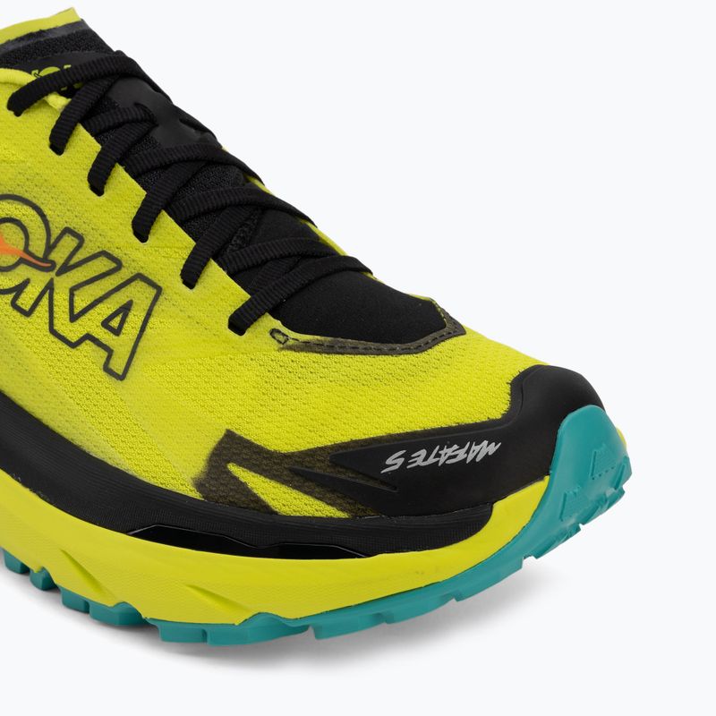 Pánske bežecké topánky HOKA Mafate 5 black/hoka citrus 7