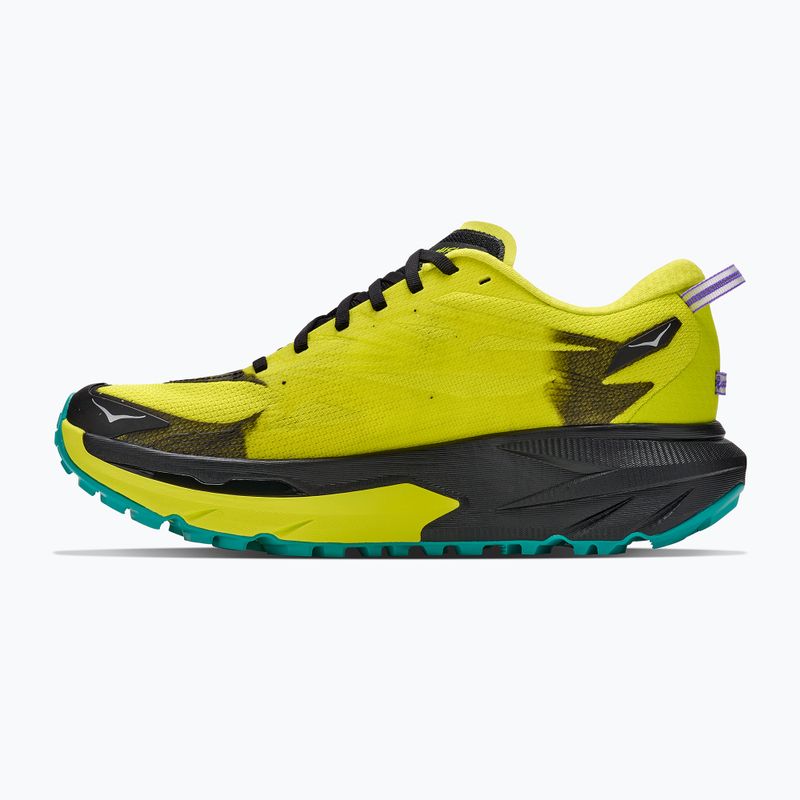 Pánske bežecké topánky HOKA Mafate 5 black/hoka citrus 3