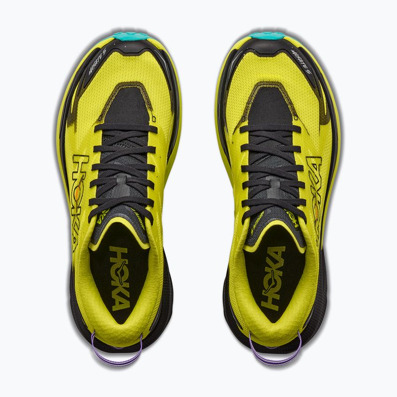 Pánske bežecké topánky HOKA Mafate 5 black/hoka citrus 7