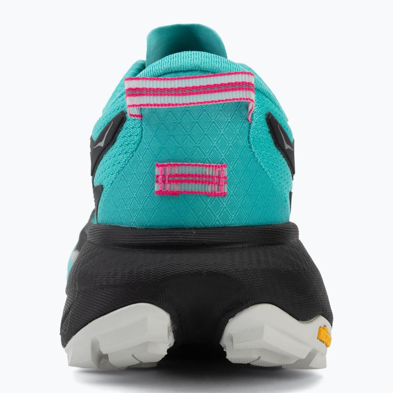Dámske bežecké topánky HOKA Mafate 5 black/electric aqua 6