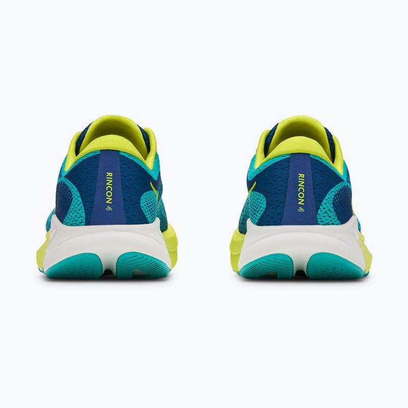 Detské bežecké topánky HOKA Rincon 4 electric aqua/neon hoka citrus 6