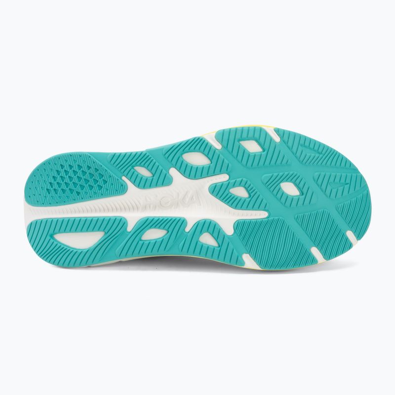 Detské bežecké topánky HOKA Rincon 4 electric aqua/neon hoka citrus 4