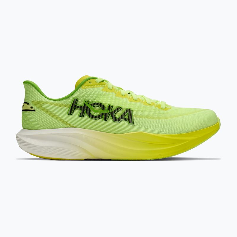 Pánske bežecké topánky HOKA Mach 7 neon yuzu/hoka citrus 2