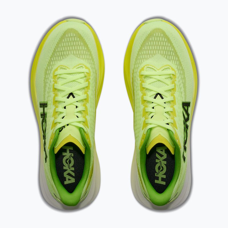 Pánske bežecké topánky HOKA Mach 7 neon yuzu/hoka citrus 8