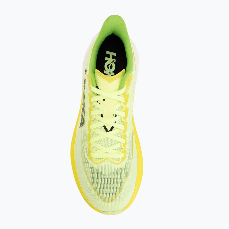 Pánske bežecké topánky HOKA Mach 7 neon yuzu/hoka citrus 5