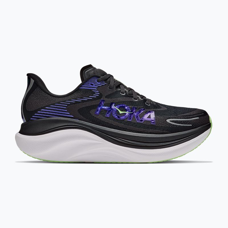 Pánske bežecké topánky HOKA Skyward X 2 carbon black/neon nebula 2