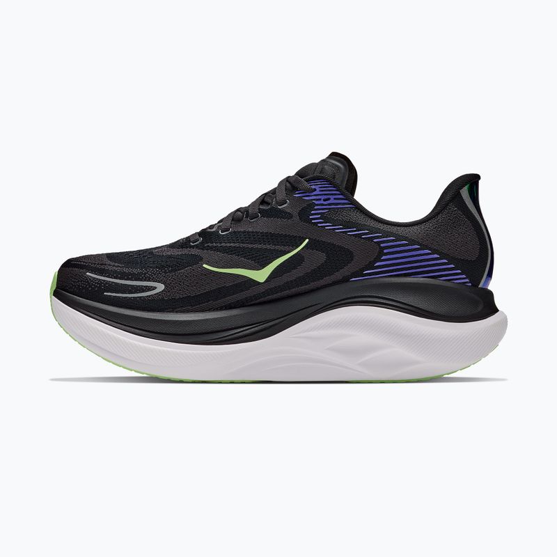 Pánske bežecké topánky HOKA Skyward X 2 carbon black/neon nebula 3