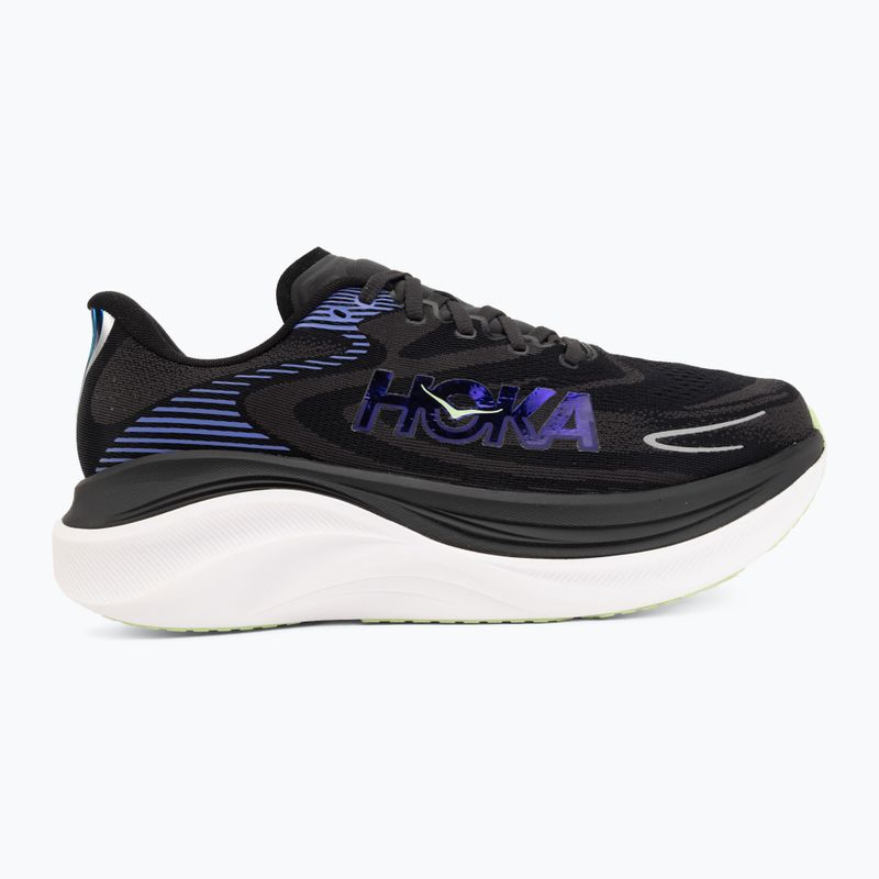 Pánske bežecké topánky HOKA Skyward X 2 carbon black/neon nebula 2