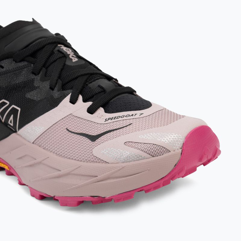 Dámske bežecké topánky HOKA Speedgoat 7 black/pink opal 7