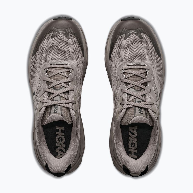 Pánske bežecké topánky HOKA Challenger 8 GTX pebble grey/boulder grey 5