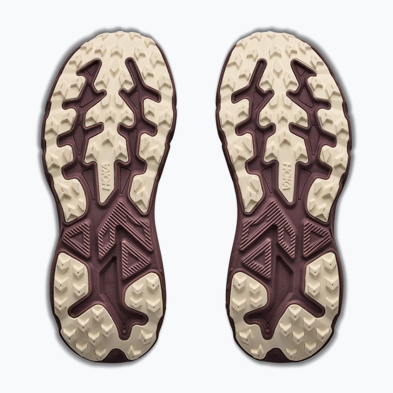 Dámske bežecké topánky HOKA Challenger 8 GTX black/varsity burgundy 6