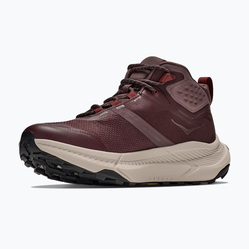 Pánske turistické topánky HOKA Transport Hike GTX deep mauve/smoky quartz 4