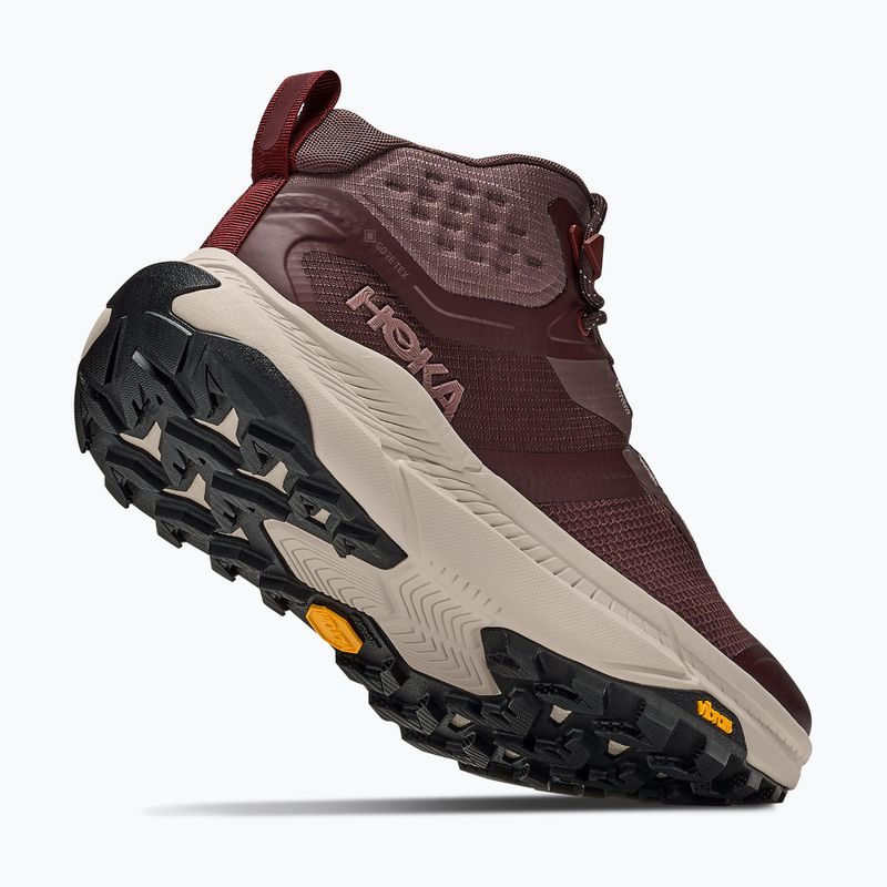 Pánske turistické topánky HOKA Transport Hike GTX deep mauve/smoky quartz 5