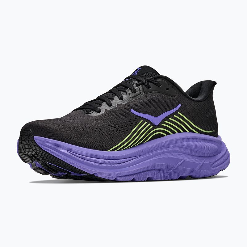 Pánske bežecké topánky Hoka Clifton 11 black/neon yuzu 2