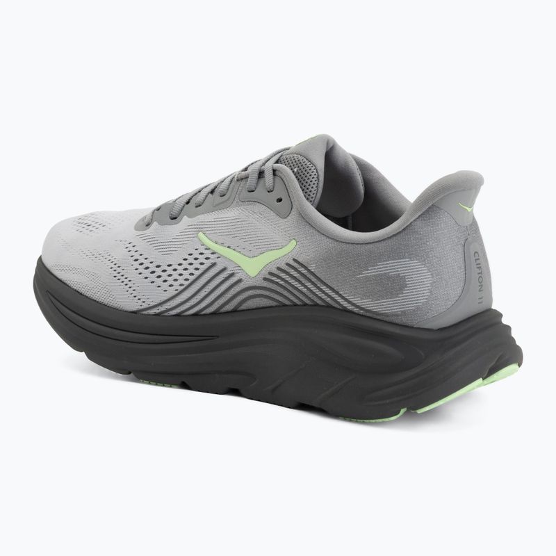 Pánske bežecké topánky Hoka Clifton 11 galactic grey/stardust 3