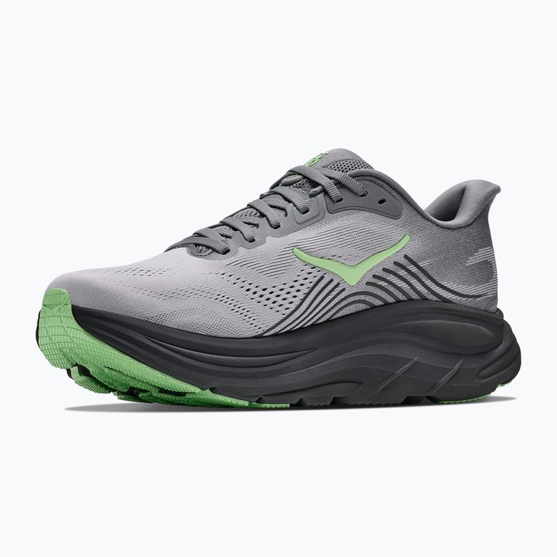 Pánske bežecké topánky Hoka Clifton 11 galactic grey/stardust 2