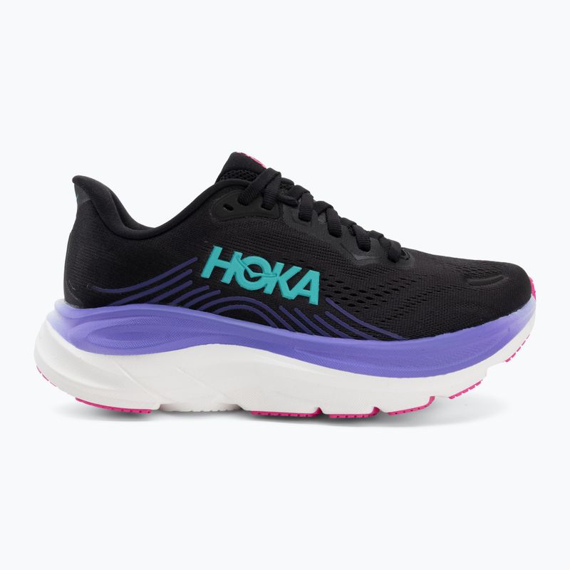 Dámske bežecké topánky Hoka Clifton 11 black/neon nebula 2
