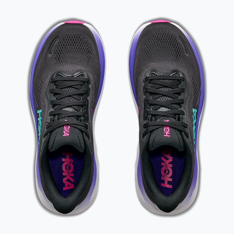 Dámske bežecké topánky Hoka Clifton 11 black/neon nebula 5