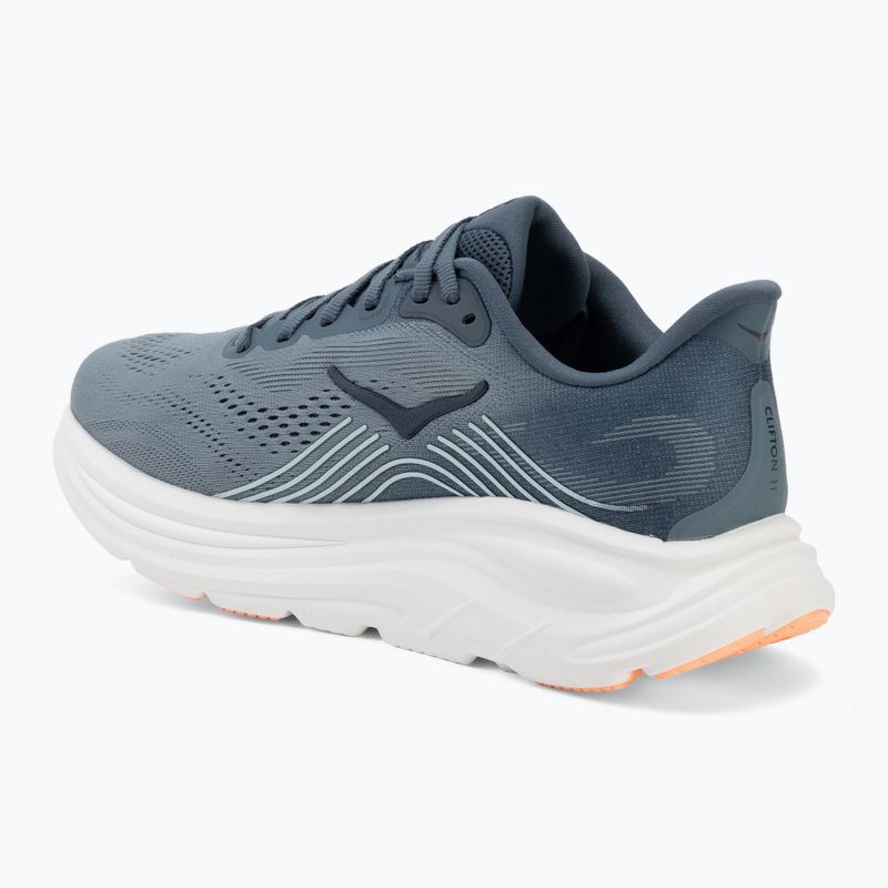 Dámske bežecké topánky Hoka Clifton 11 faded navy/glimmering blue 3