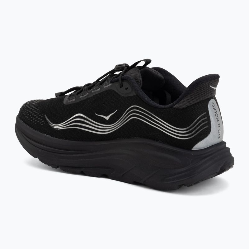 Pánske bežecké topánky HOKA Clifton 11 GTX black/black 3