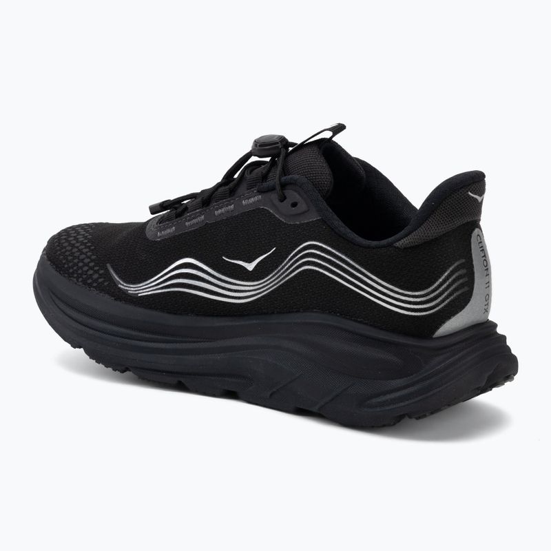 Dámske bežecké topánky HOKA Clifton 11 GTX black/black 3