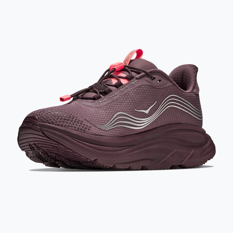 Dámske bežecké topánky HOKA Clifton 11 GTX smoky quartz/deep mauve 4