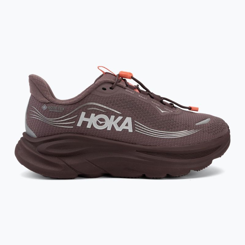 Dámske bežecké topánky HOKA Clifton 11 GTX smoky quartz/deep mauve 2