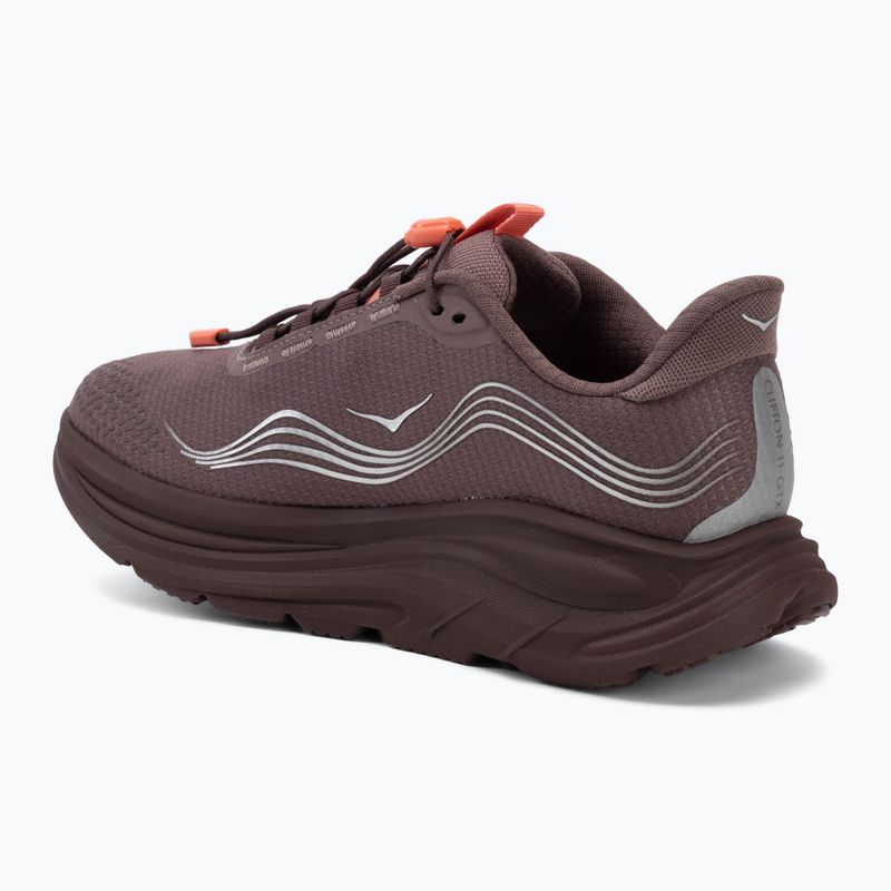 Dámske bežecké topánky HOKA Clifton 11 GTX smoky quartz/deep mauve 3