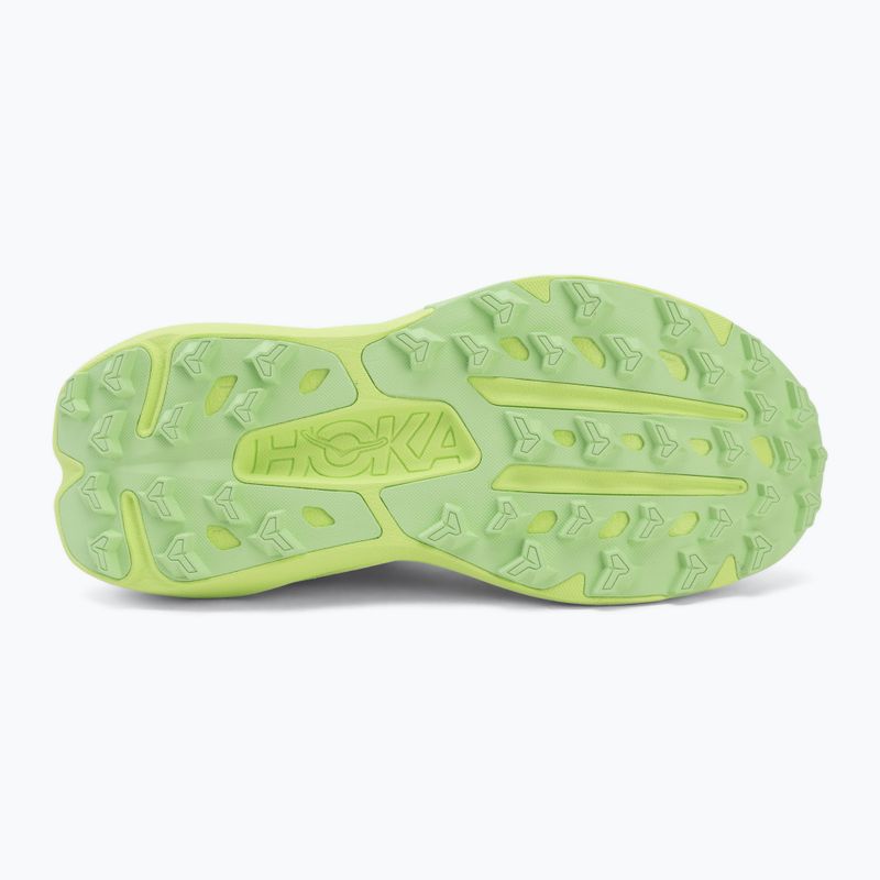 Dámske bežecké topánky HOKA Torrent 5 frost/neon yuzu 4