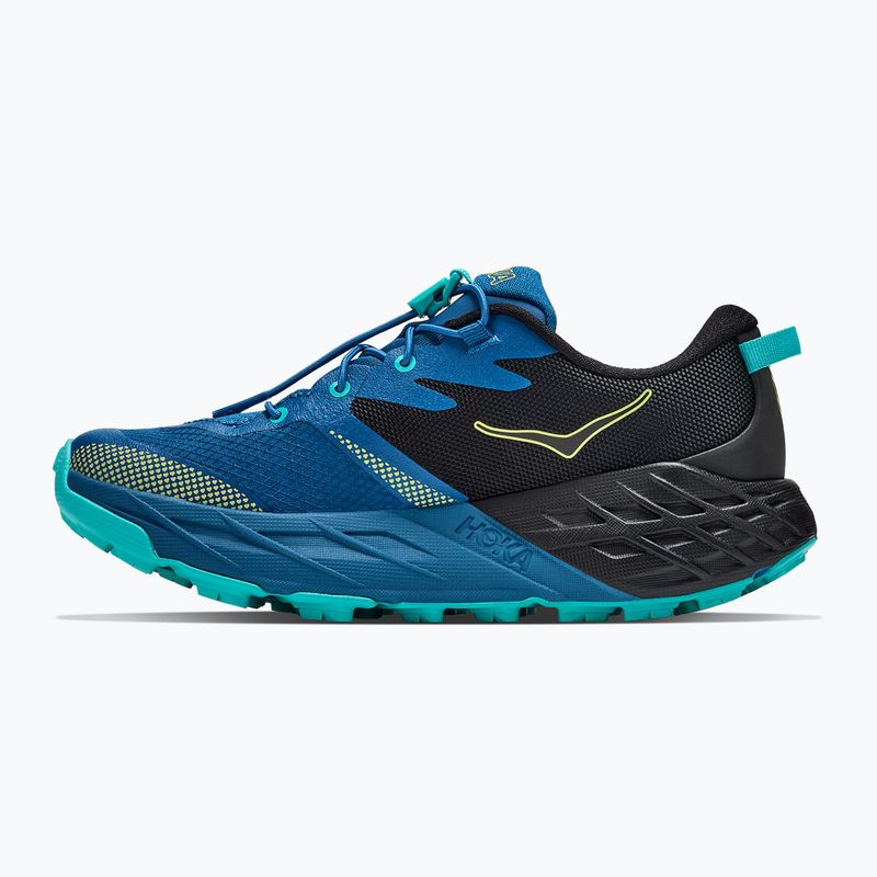 Detské bežecké topánky HOKA Speedgoat 7 black/night glow blue 3
