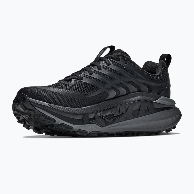 Pánske bežecké topánky HOKA Stinson 8 black/outer orbit 4
