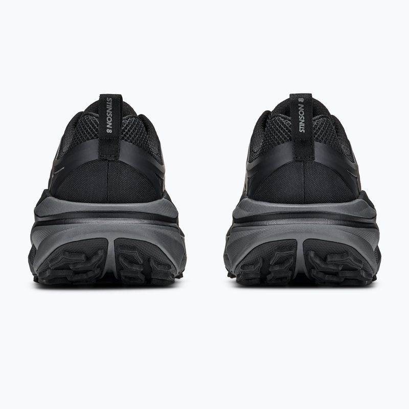Pánske bežecké topánky HOKA Stinson 8 black/outer orbit 6