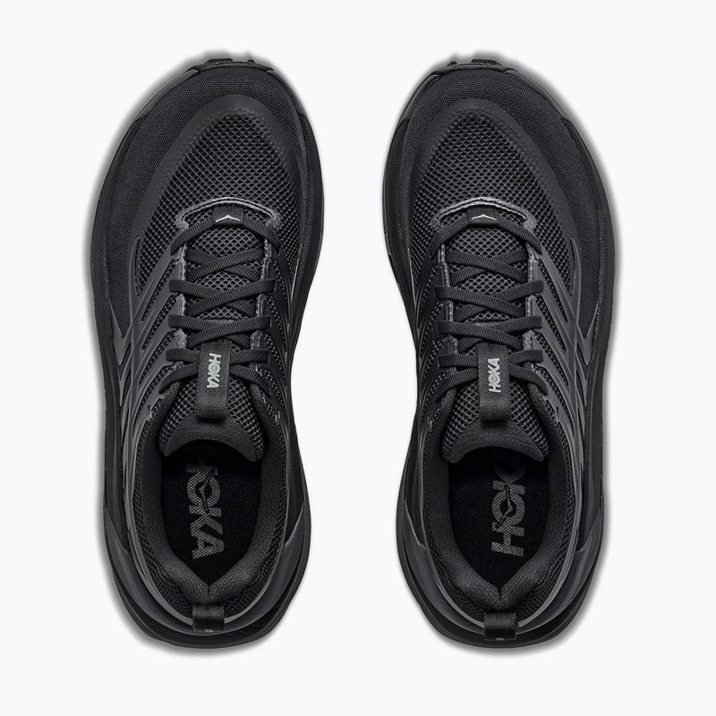 Pánske bežecké topánky HOKA Stinson 8 black/outer orbit 8