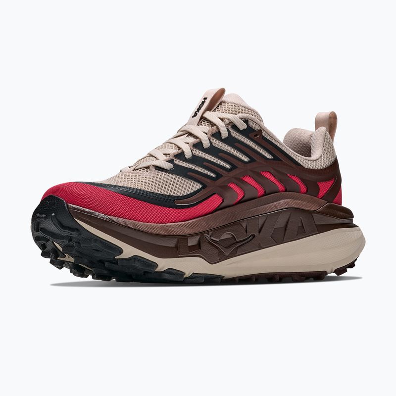 Pánske bežecké topánky HOKA Stinson 8 river rock grey/spiced chocolate 4