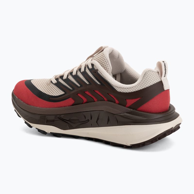Pánske bežecké topánky HOKA Stinson 8 river rock grey/spiced chocolate 3
