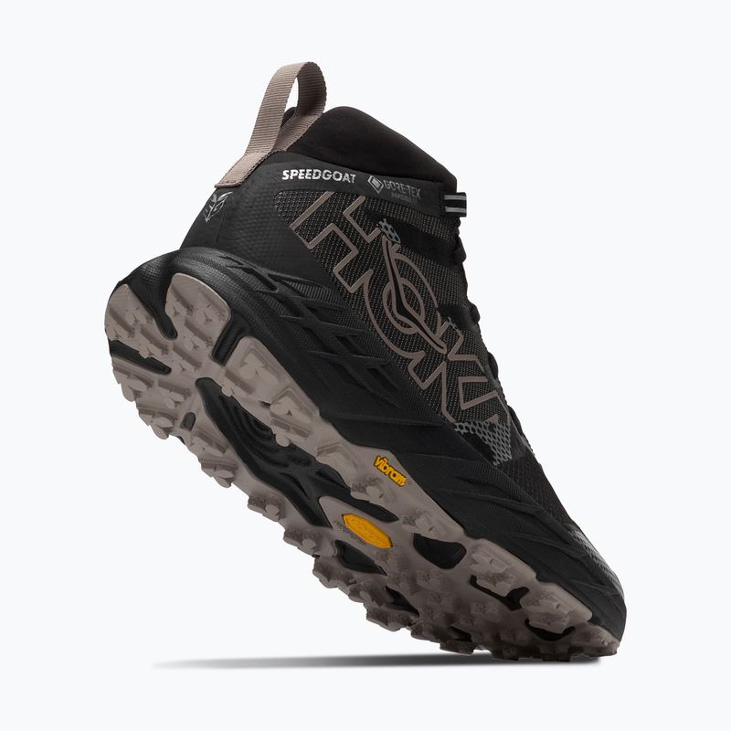 Pánske bežecké topánky HOKA Speedgoat 7 Hike GTX black/ebble grey 5