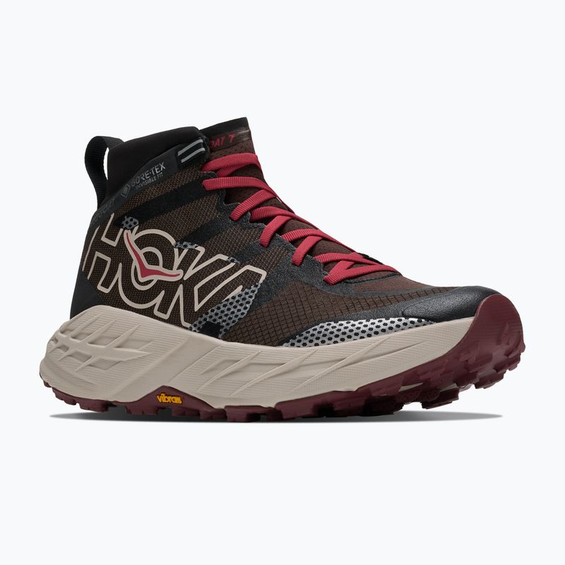 Pánske bežecké topánky HOKA Speedgoat 7 Hike GTX spiced chocolate/river rock grey