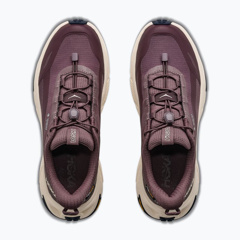 Dámske turistické topánky HOKA Transport 2 GTX smoky quartz/deep mauve 8