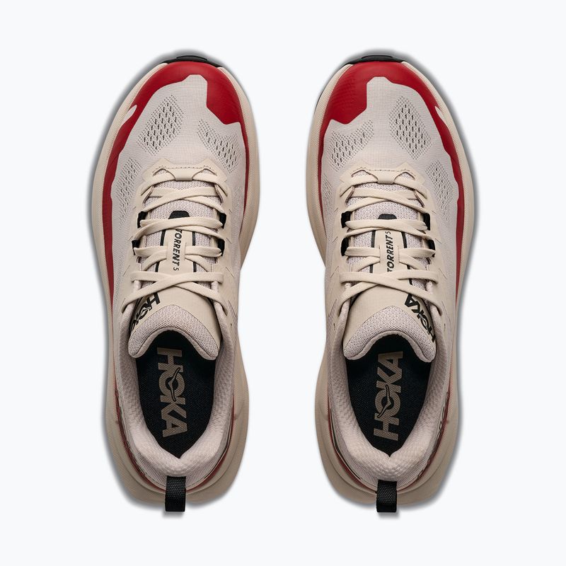 Pánske bežecké topánky HOKA Torrent 5 river rock grey/red agate 8