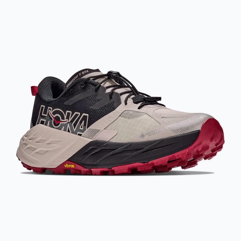 Pánske bežecké topánky HOKA Speedgoat 7 GTX black/river rock grey