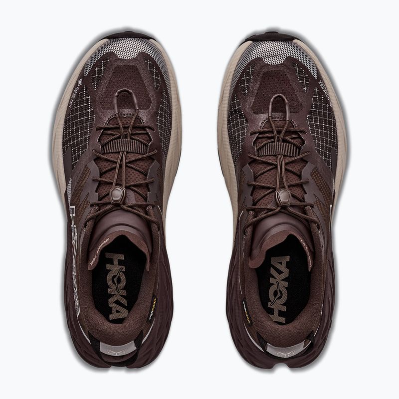 Pánske bežecké topánky HOKA Speedgoat 7 GTX spiced chocolate/river rock grey 8