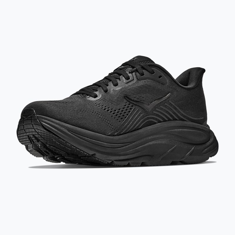 Pánske bežecké topánky HOKA Clifton 11 Wide black/black 4