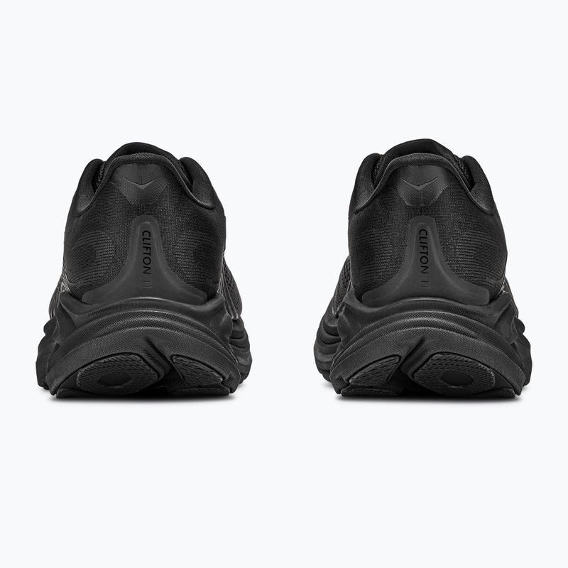 Pánske bežecké topánky HOKA Clifton 11 Wide black/black 6
