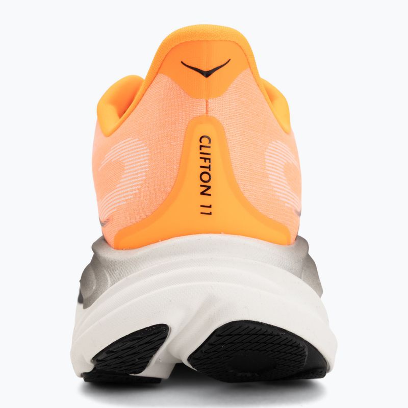 Pánske bežecké topánky HOKA Clifton 11 Wide neon tangerine/frost 6