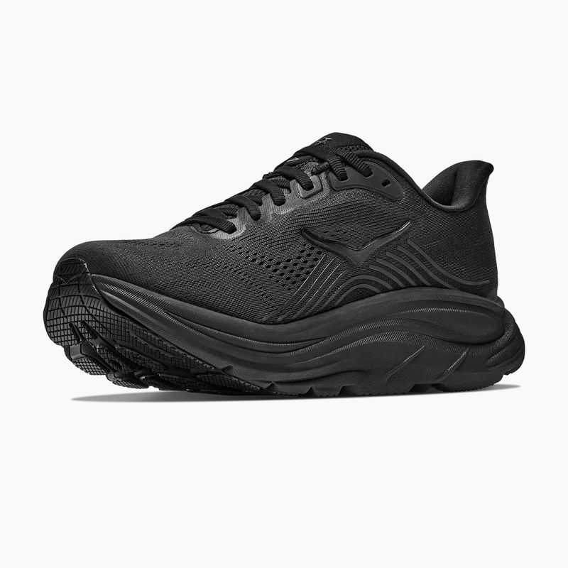 Pánske bežecké topánky HOKA Clifton 11 X-Wide black/black 4
