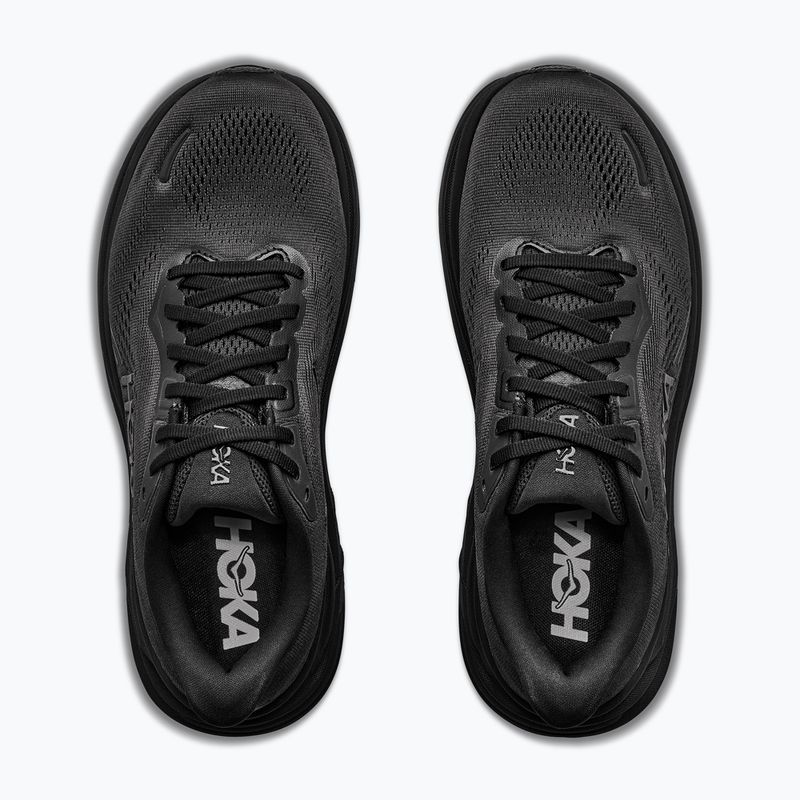 Pánske bežecké topánky HOKA Clifton 11 X-Wide black/black 8