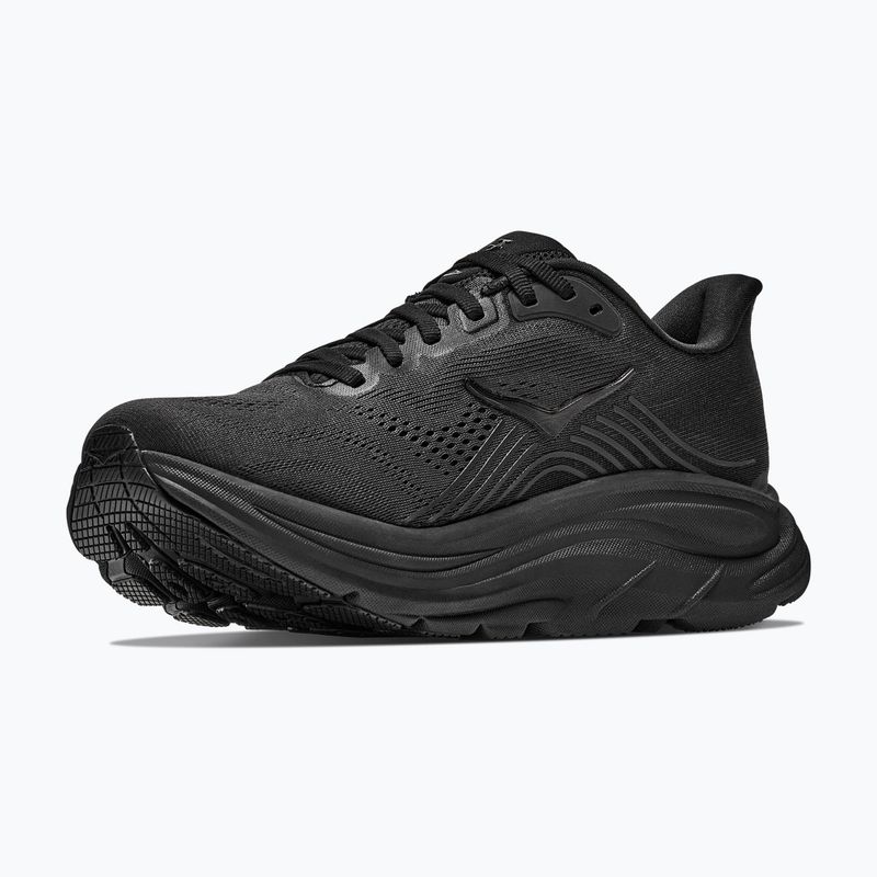 Dámske bežecké topánky HOKA Clifton 11 X-Wide black/black 4