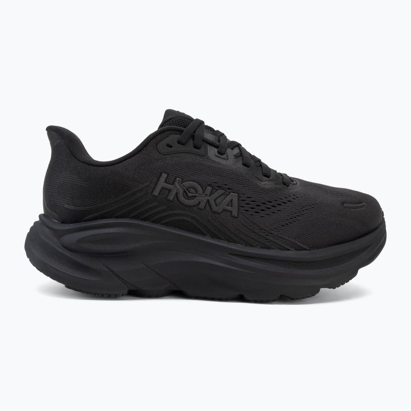 Dámske bežecké topánky HOKA Clifton 11 X-Wide black/black 2